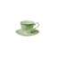 Xícara para Café com Pires Qualitier Noble Sage Green 100 ml - Cada