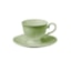 Xícara para Chá com Pires Qualitier Noble Sage Green 250 ml - Cada